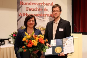 Die Preisträger Sarah Hutt und Andreas Meisel